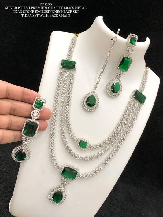 Akshra Nakshtra Diamond Necklace Set